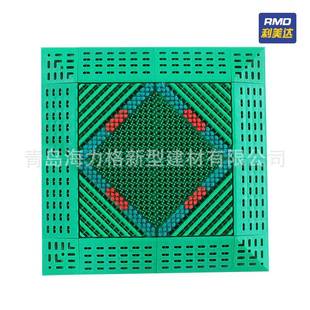 F40绿块绿刷红点酒店室外防滑垫拼接三合一地商场门口除尘地垫
