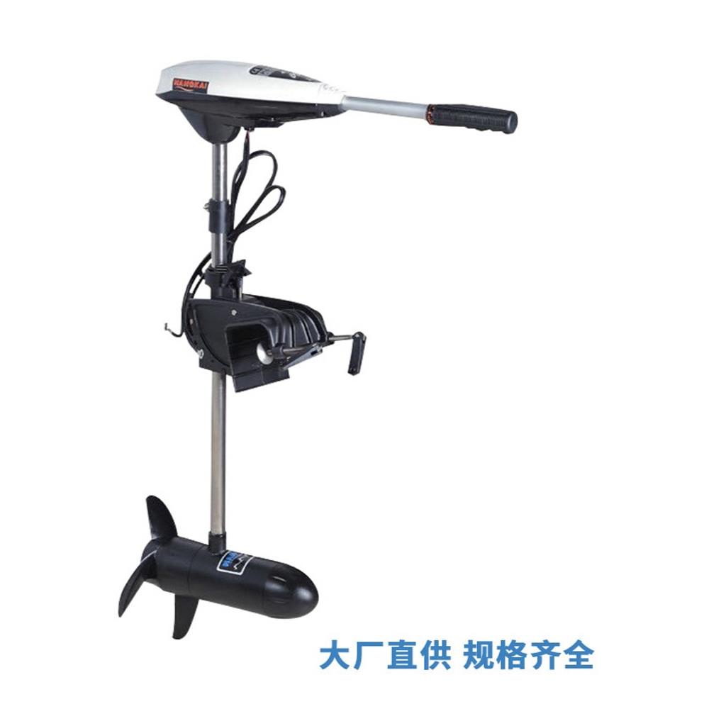挂浆挂机电动船用推进器电动12V橡皮艇马达发动机螺旋桨船外机