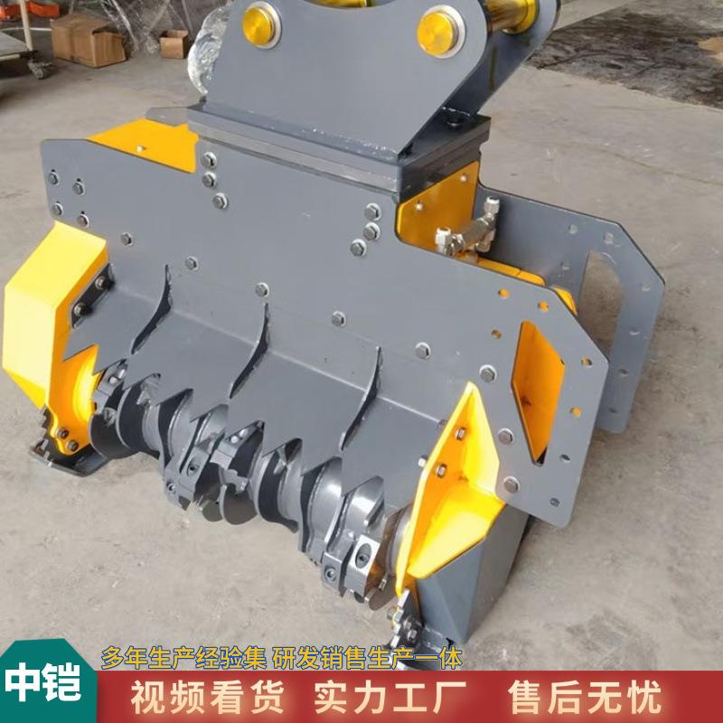 挖机拓荒机挖掘机液压割灌机多用途园林垦荒机