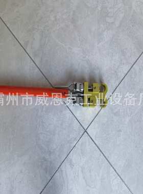 长手柄双头锁杆耐高压双线夹持器ZF010208高压绝缘两头锁线绝缘杆