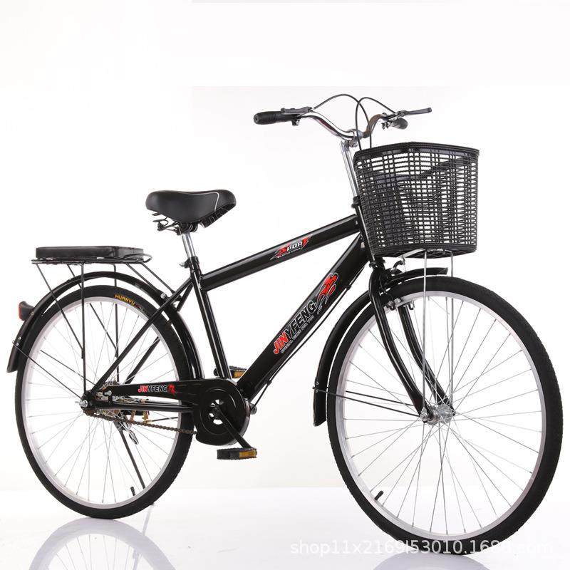 男女行通勤自行车26寸普通通勤自行车自礼品行车成RZP自人车实体