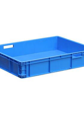 1EU868物流箱800*600IUA*148塑框料周转箱4运输工业中转收纳胶加