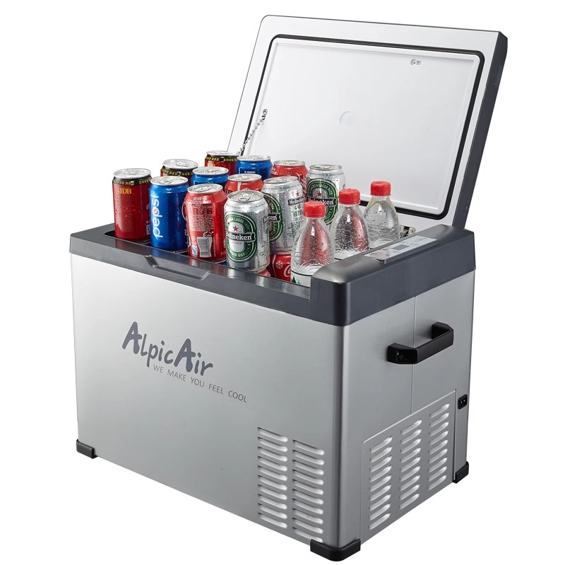 2025新款车载冰箱12v2u4v通用压缩机制冷大货车小型迷你冷冻柜冰