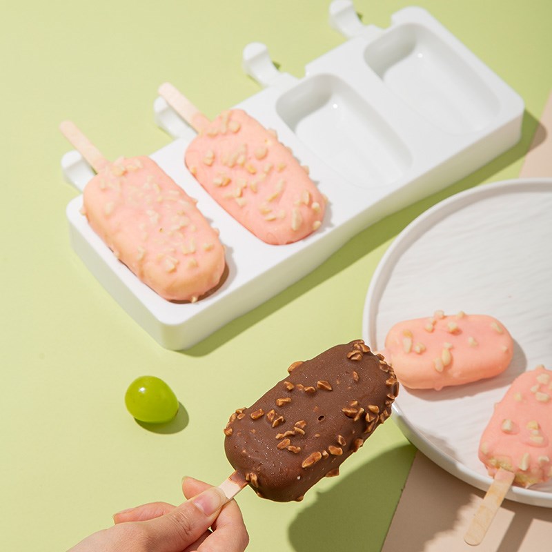 自制梦龙雪糕模具食品级硅胶冰糕棒冰棒冰棍冰Q淇淋冰激凌家用磨