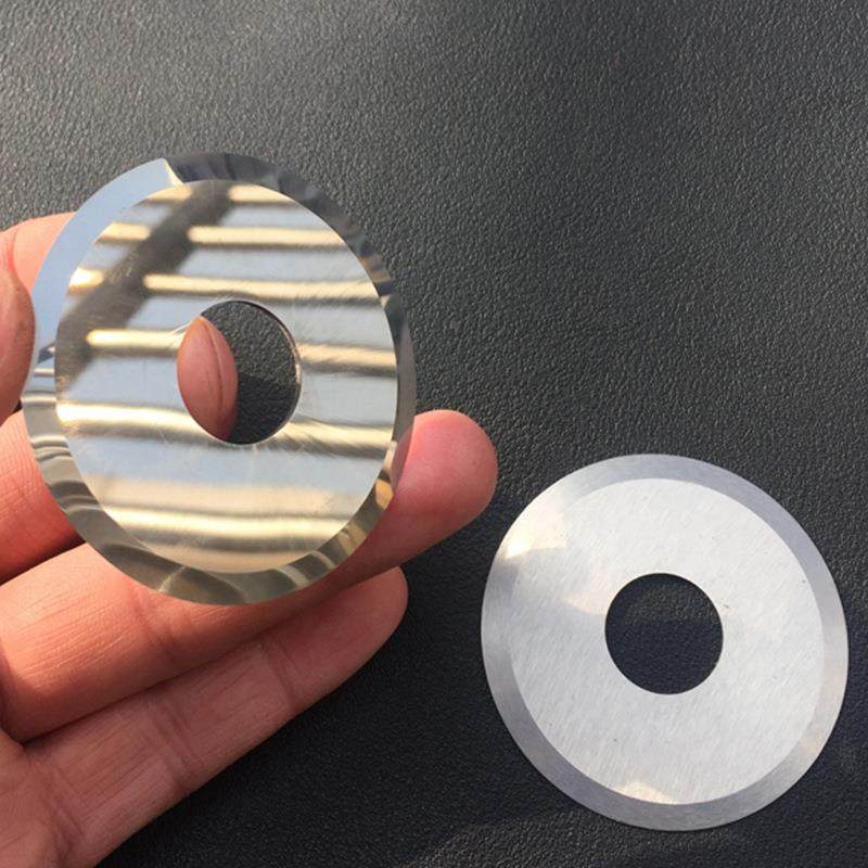 钨钢分切钢小圆刀片全自动电HTQ脑家切割钨圆刀硬机质合金超硬厂