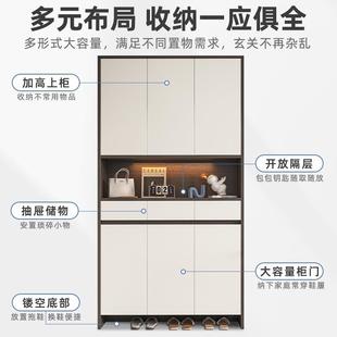 门口大一容量简现约代高2米入户FTV玄关柜体隔断柜6080 鞋 柜家用