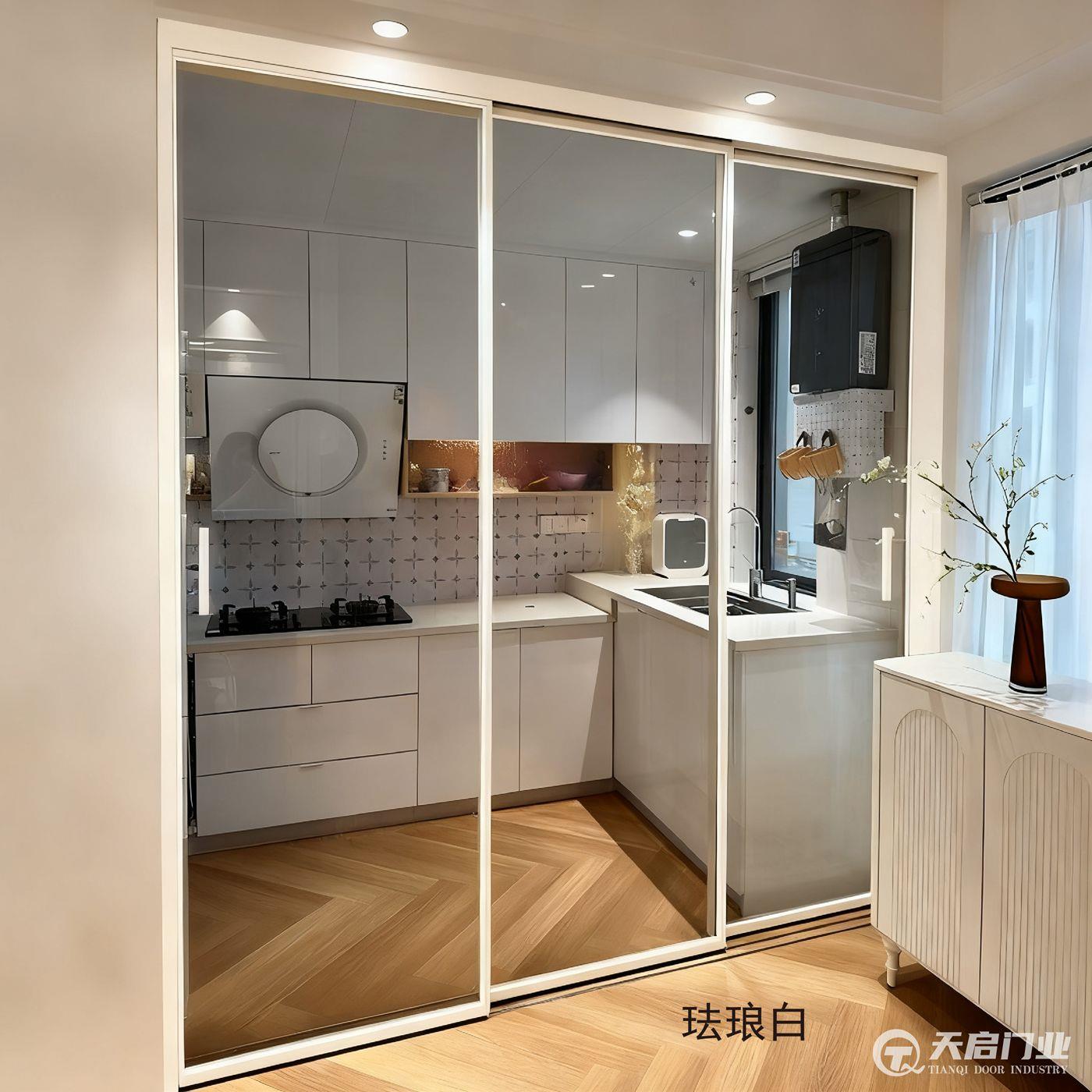 2026新款极窄厨房推拉门