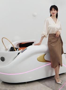 电动全按洗头床理M969发店专用头床水循环熏蒸自动按疗摩摩冲水床