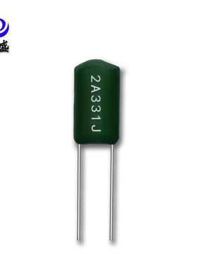 厂家直销 涤纶电容 CL11电容器2A331J 0.00033UF/100V
