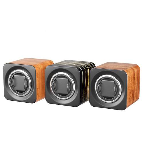 迷你小方块摇器桌表面便式携转表表器机械桌面GIU摆件腕表马达盒