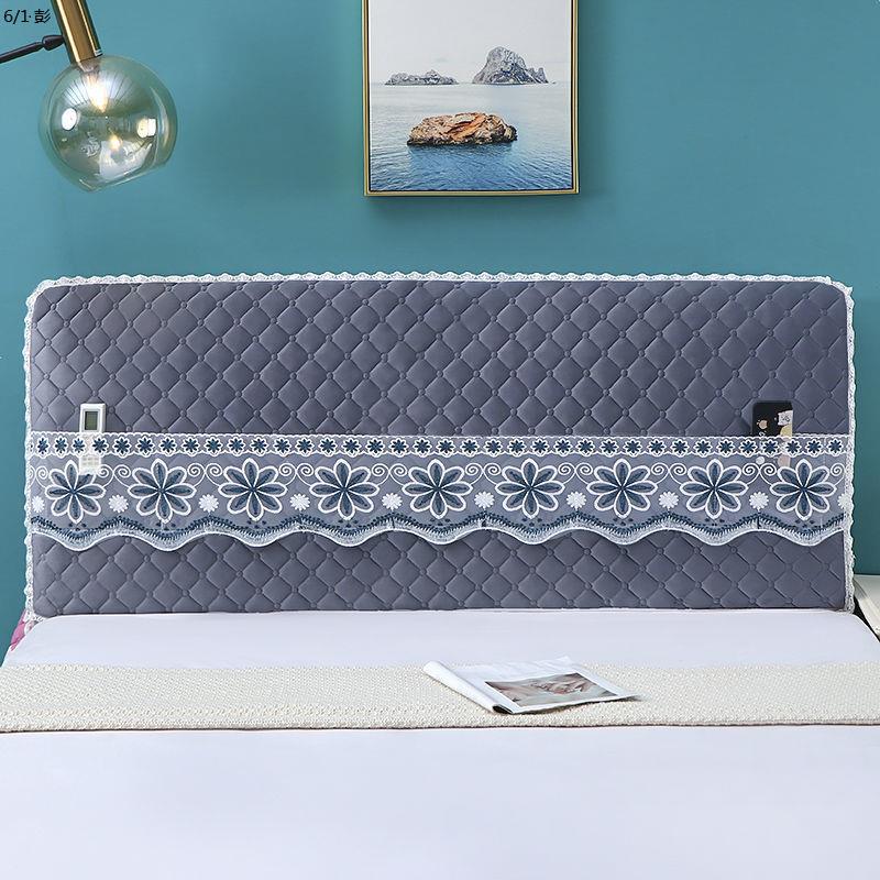 床头套罩2022新款m2022新款床头套罩夹棉简单大方弧形木床软包全