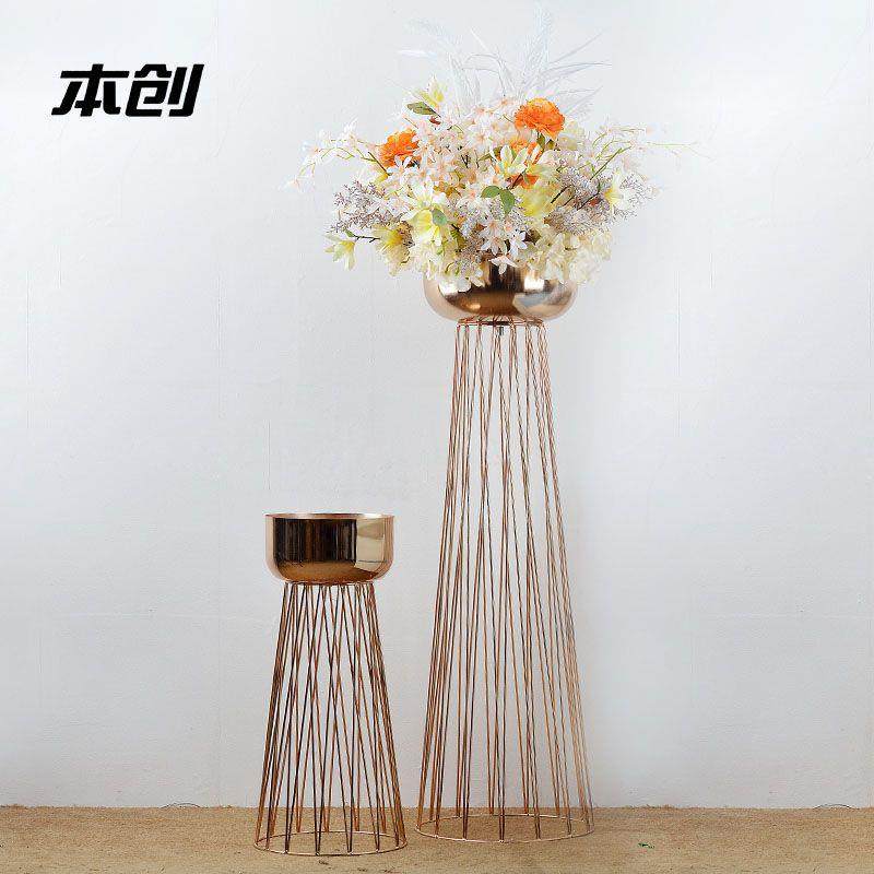 北欧风落器地路引花台婚庆金属电镀CZJ桌架花酒店餐厅家居花瓶T摆,节庆用品/礼品,装扮布置套餐,淘宝优惠券,粉丝福利购,淘宝优惠卷