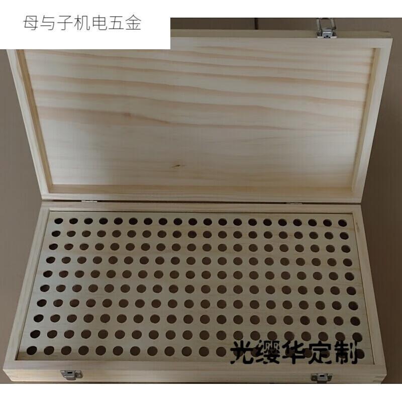 实木针规盒子只装塞筒黑