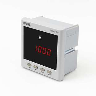 斯菲尔电气老型号CD194U 20mA变送输出单相数显交流电压表 2K1带4
