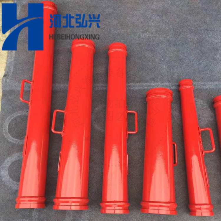 三一通铺耐磨变径管 DN150-125*1200加厚焊接变径管 烤漆椎管