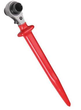 钢盾SHEFFIELD VDE绝缘尖尾棘轮扳手 S150082-S150084