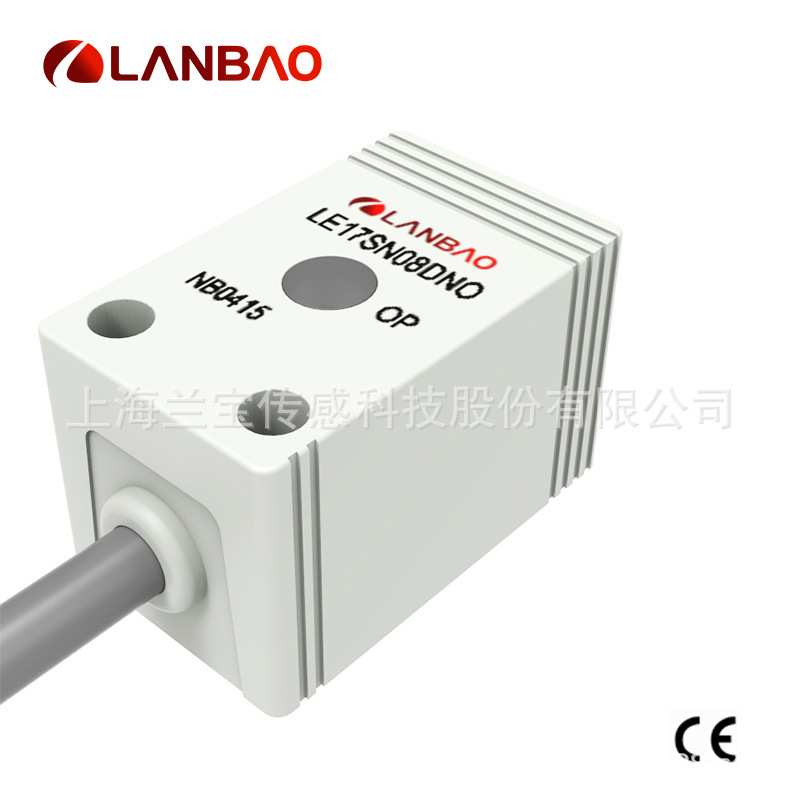 兰宝方形传感器LE17SF05ATO 埋入交流二线5mm常开 电感接近开关