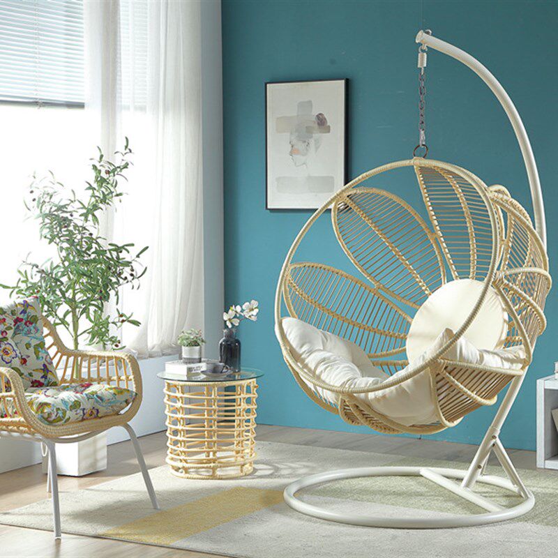 成人吊椅藤椅吊篮秋千摇椅单双人户外家用室内儿童阳台休闲摇篮椅
