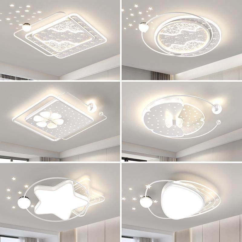 卧室灯led简约现代2023年新款设计师北欧轻奢房间餐厅儿童房灯具