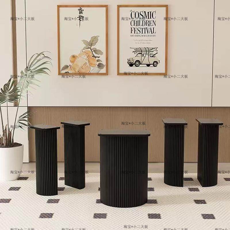 大理石岛台岩板餐桌底座书桌罗马柱格栅线条桌脚实木大板桌腿支架,电子元器件市场,其它元器件,淘宝优惠券,粉丝福利购,淘宝优惠卷