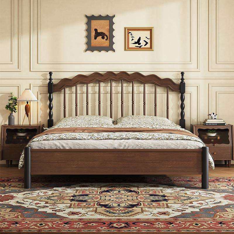 中古风美式温莎床1.5M1.8M双人床现代简约复古法式实木床储物主卧,玩具/童车/益智/积木/模型,毛绒/玩偶/公仔/布艺类玩具,淘宝优惠券,粉丝福利购,淘宝优惠卷