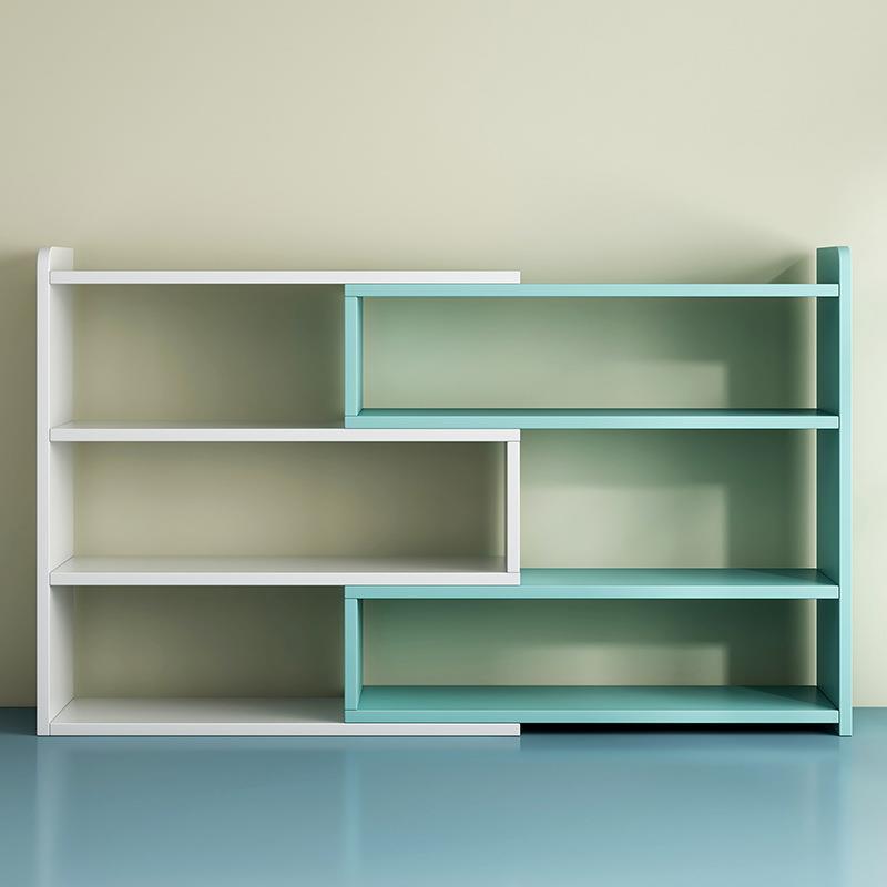 书架书桌收纳置物架桌面多层小架子桌上简易家用书柜学生储物柜子