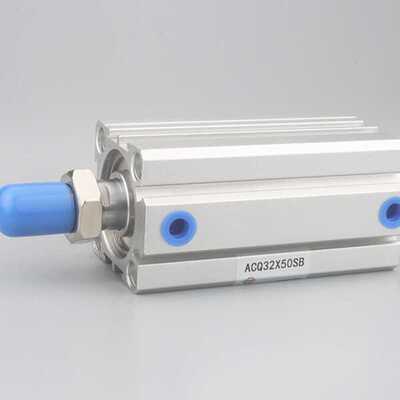 亚德客型薄型气缸ACQ80X5X10X15X20X25X30X35X40X45X50X55X60SB