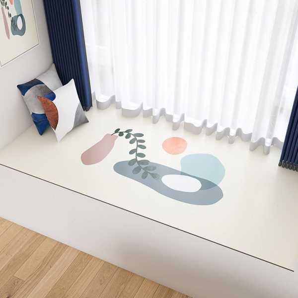 9QXC2021年新款飘窗垫窗台垫毯四季通用防水可擦阳台垫子定 做装