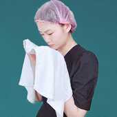 100只一次性浴帽洗澡沐浴防水成人干发帽防尘塑料头套女通用