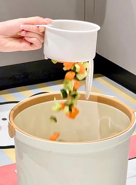 厨房家用沥水网篮可拆卸收纳水槽分离食物残渣过滤水果清洗滤水篮