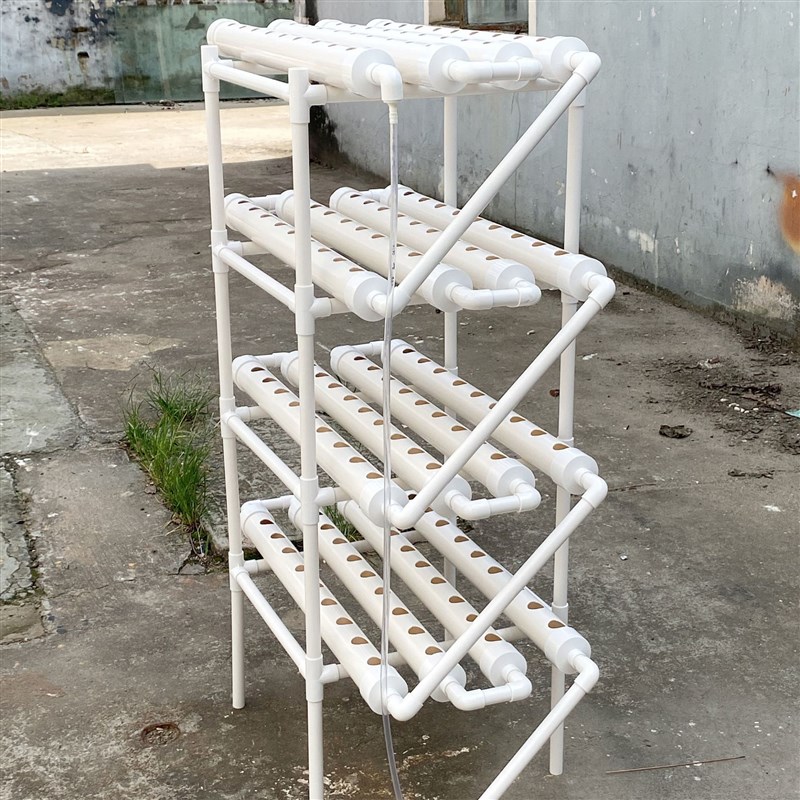 管道式种植机水培系统无土栽培设备阳台水耕蔬菜多层种植花架
