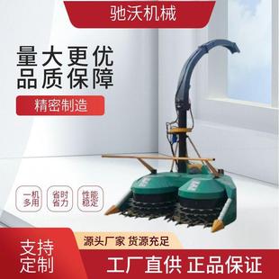 青储收割机拖拉机改装机小型青贮机双圆盘机生产厂家收获机