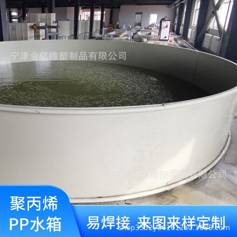 定制pp水箱焊i接过滤加厚水箱塑料白色酸洗槽塑料养水箱现货pp水