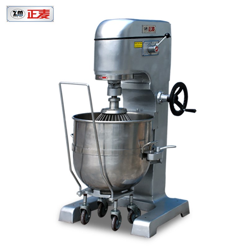 广州正麦多功能大型60L/升打蛋机商用搅拌机面包蛋糕房打蛋和面机