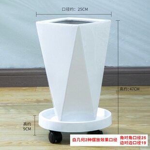 高身盆洛夫是陶瓷口径以上特大号创意客厅简约大型植物电视广东