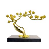 现代轻奢合金招财摆件酒柜办公室书房桌面玄关客厅家居软装 饰