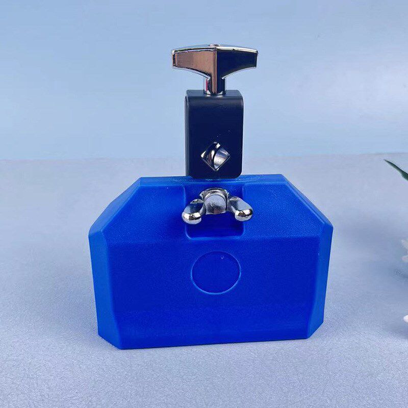 康城儿童打击乐器幼儿园教具 塑料大梆子牛铃架子鼓 小号梆子