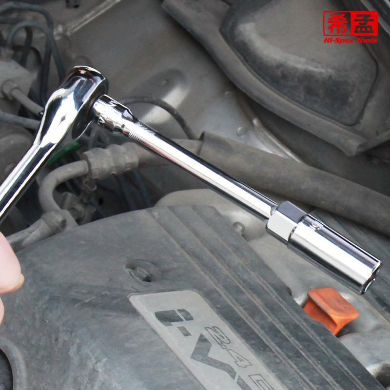 希孟火花塞套筒超薄磁性t型火花塞扳手套装14mm16mm21mm维修工具