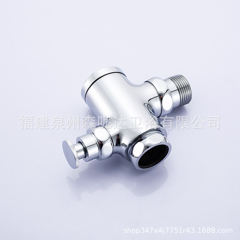 铜大小便入墙式按钮式冲洗阀厕所大便冲洗阀冲水器定 制