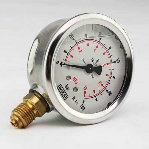 德国进口威卡精准耐震不锈钢压力表挖掘机液压泵压机测压表油压表