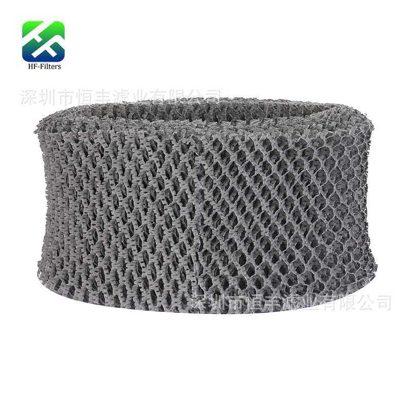 定.制空气净化加湿器滤网除尘设备滤芯空气净化器配件圆形湿帘滤