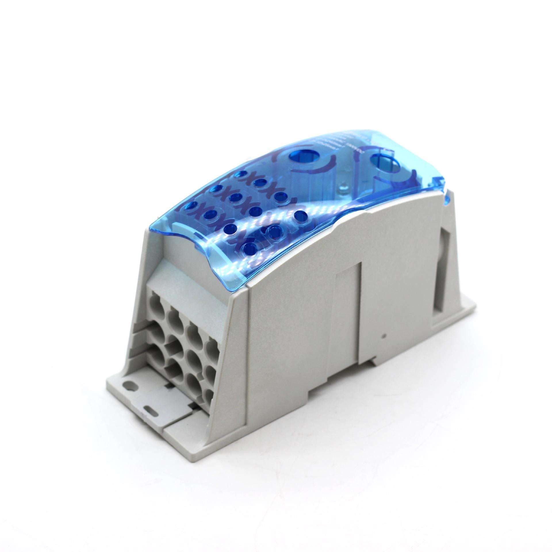 UKK1000A大电流单极导轨式接线盒 接线端子一进多出分线盒端子排