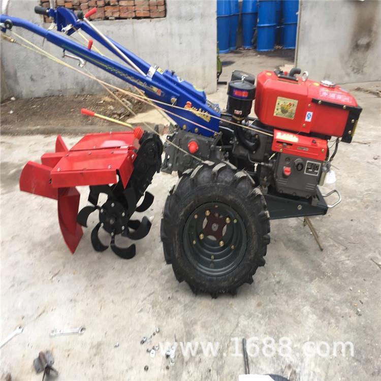 厂家供应 多功能果园旋耕机 配套农具开沟施肥机 拖斗运输型机械