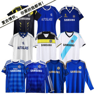 1213切尔西复古球衣9号托雷斯17号阿扎尔长短袖足球服08-09-98-00