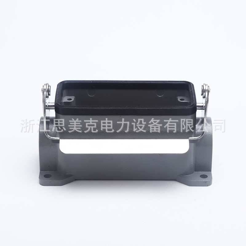 大量生产 重载连接器外壳 H16B系列下壳 单扣 SO-H16B-SG-1L-PG21