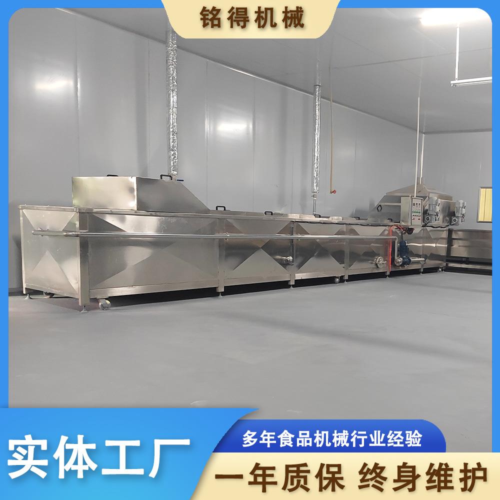 连续式水浴低温灭菌袋装鸭头鸭脖巴氏灭菌机巴氏杀菌