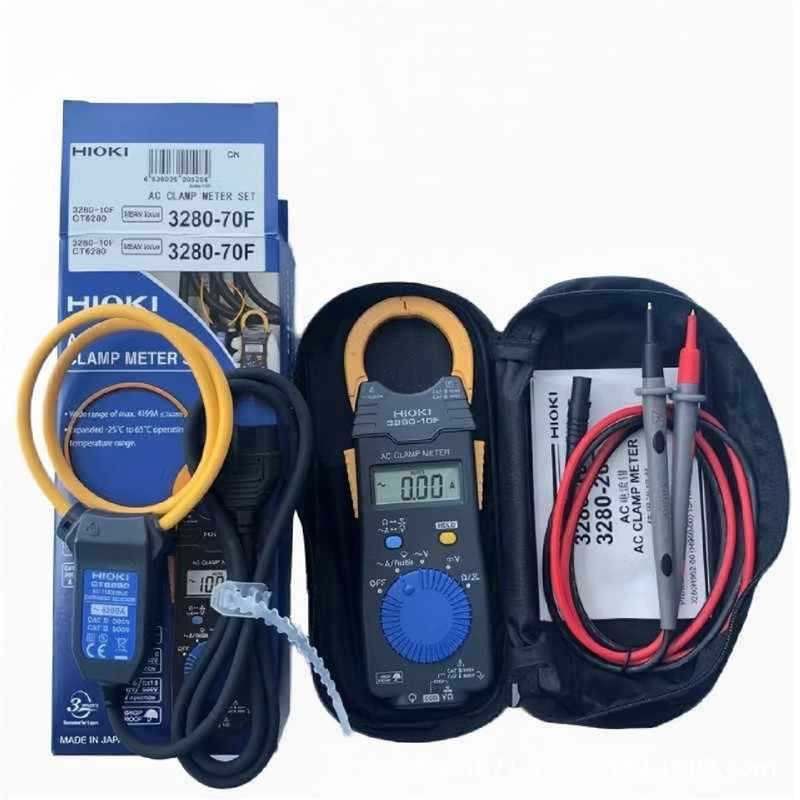 日置3280-10iF高精度钳形表L9208钳形电流表CT6280手持式柔性钳头