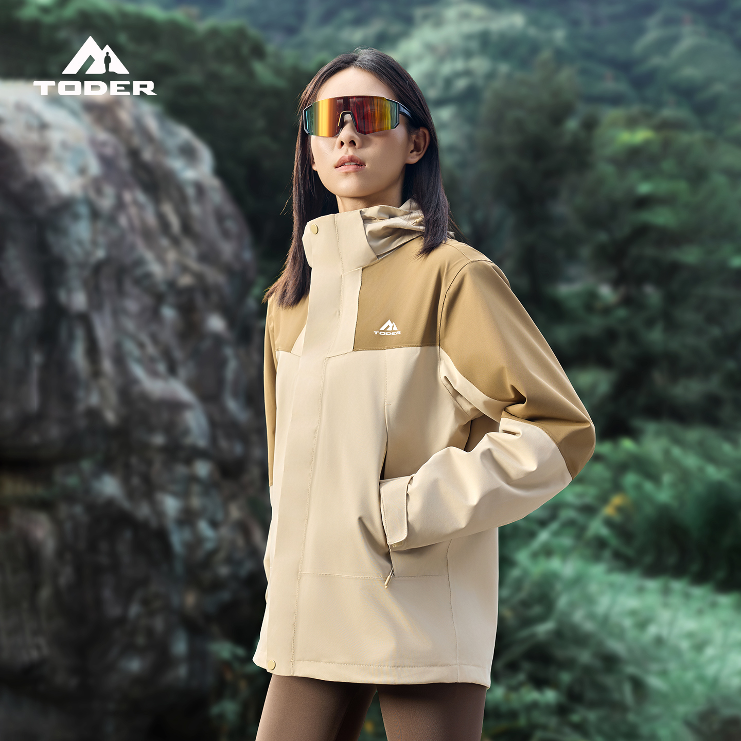 探野者户外冲锋衣男女款