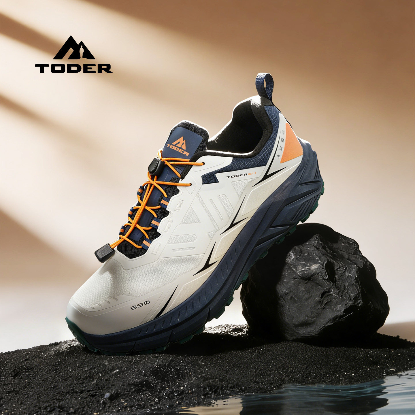 探野者TODER户外休闲鞋男女同款轻量化徒步鞋防滑运动鞋登山耐磨
