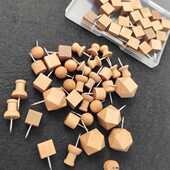 彩色工字钉方钉绘画图钉软木板钉实木图钉创意塑料工字钉